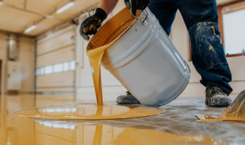 epoxy garage flooring