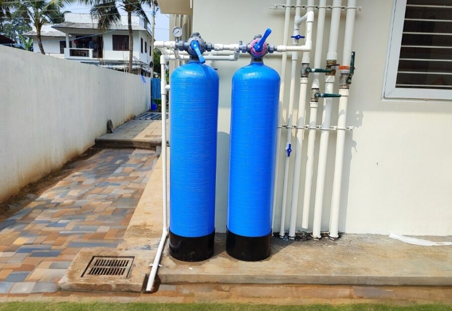 Whole home water filtration